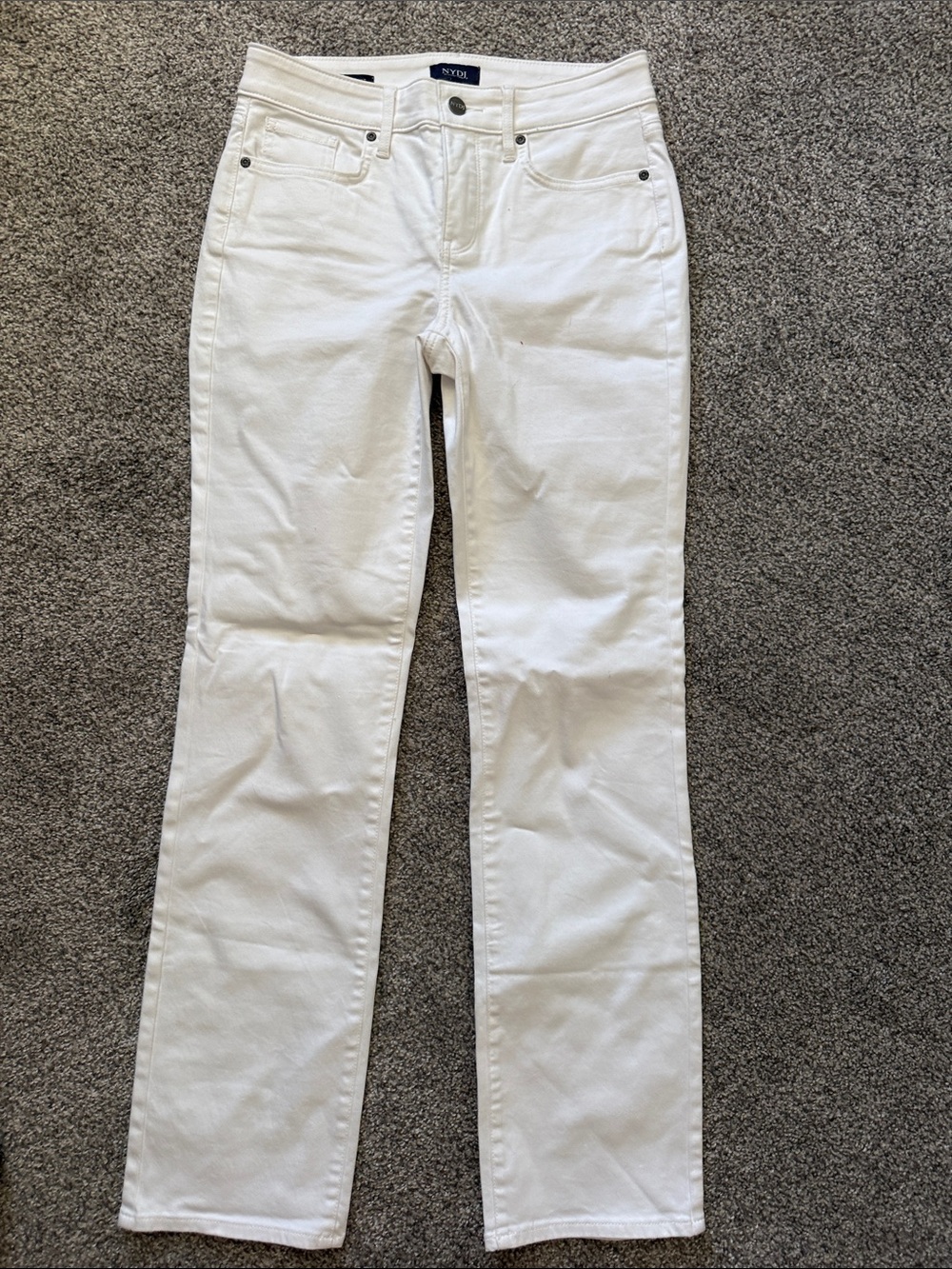 NYDJ White Straight-Leg Women’s Jeans